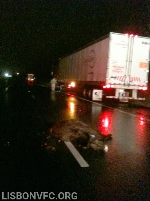 12/17/2012 Cow Struck on I-70